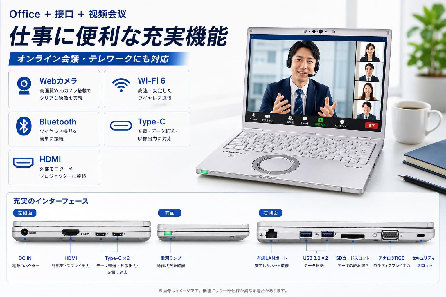 Amazon.co.jp: 【整備済み品】Panasonic Let's note CF-FV1 第11世代